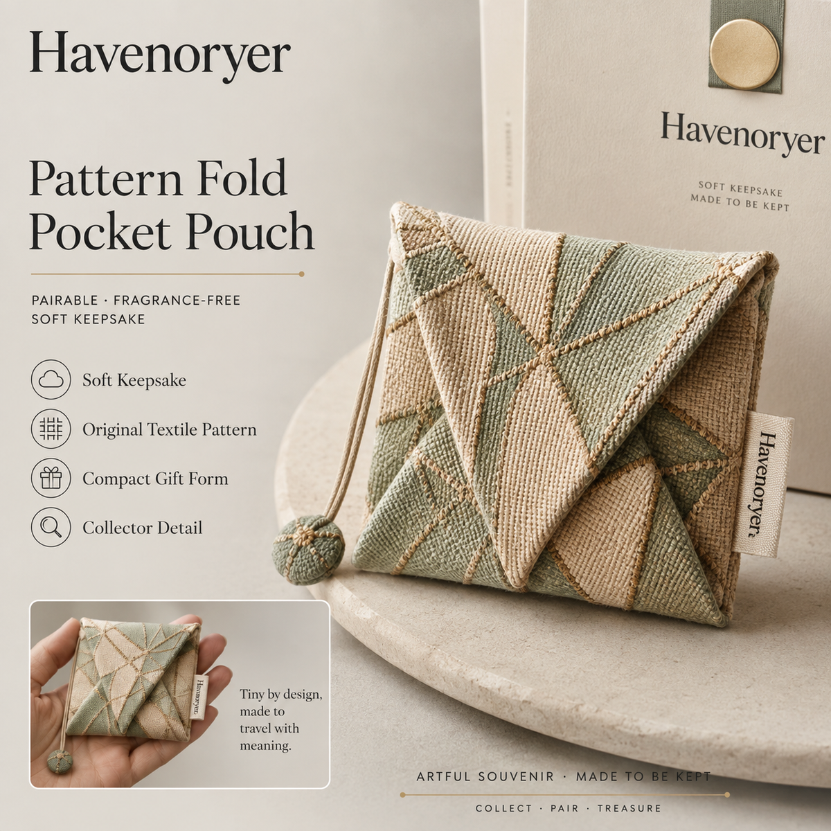 Boilydieo™ Pattern Fold Pocket Pouch